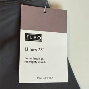 Fleo Charcoal Gray Leggings